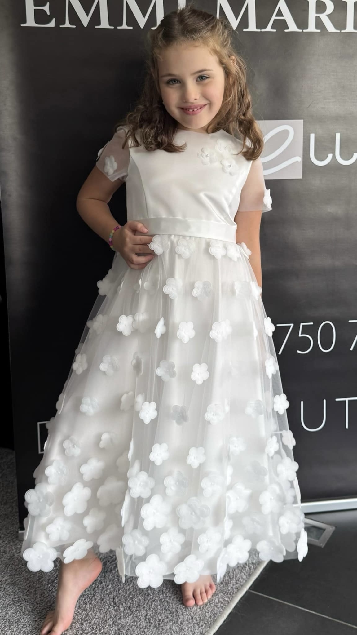 Dětské šaty Flower