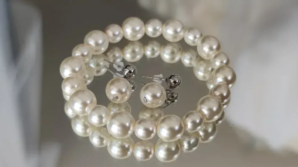 Náušnice perla puzeta