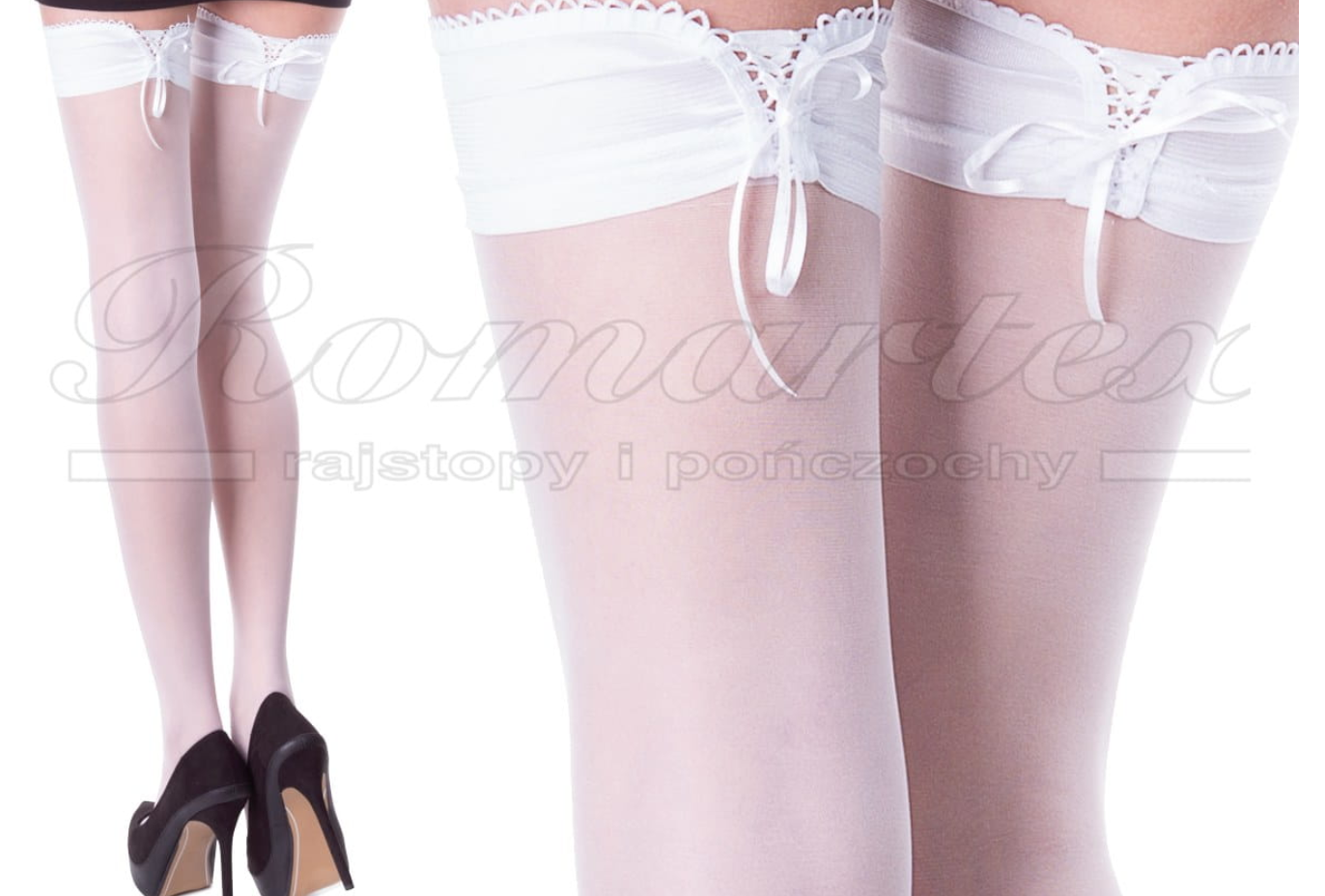 Samodržící punčochy na vázání