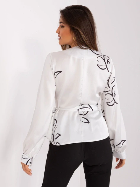 Zavinovací halenka smetanová