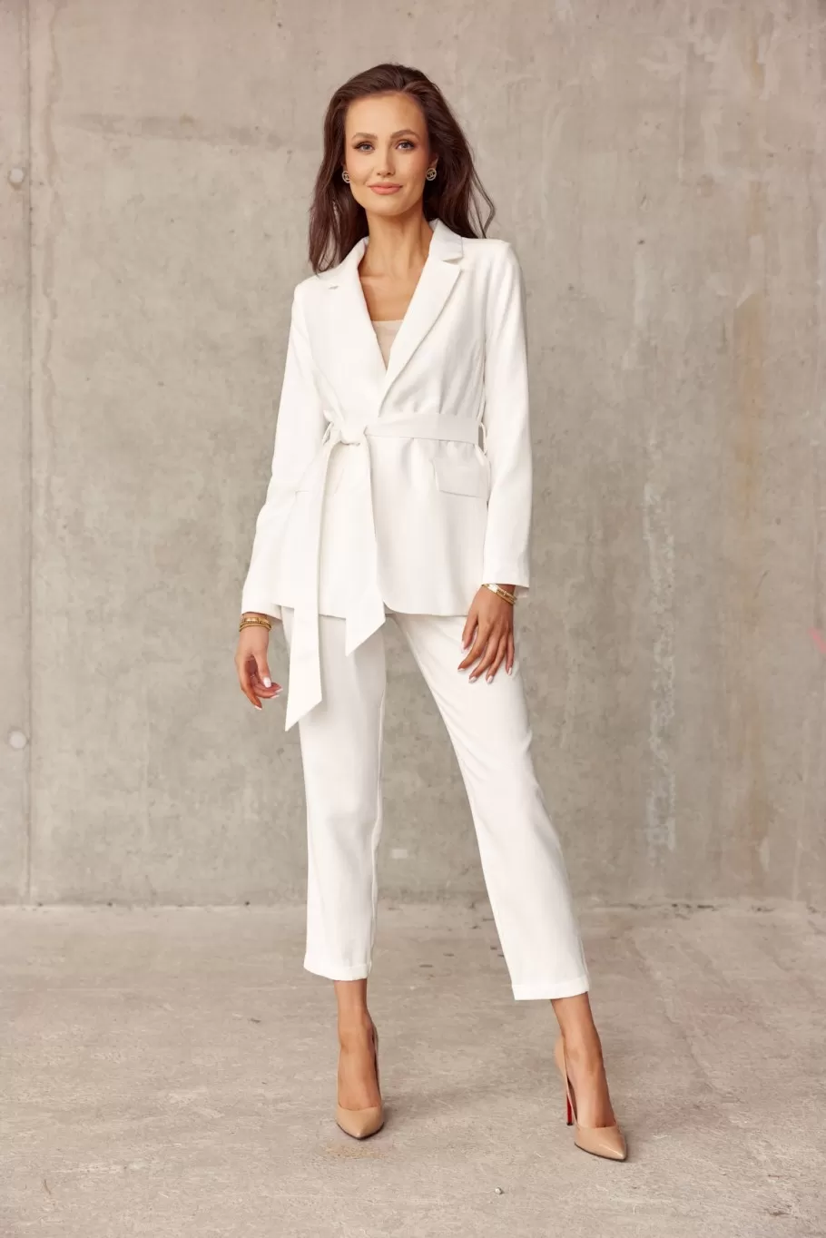 Kalhoty MEDINA ivory