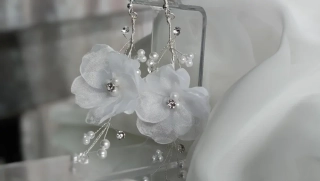 Náušnice květy