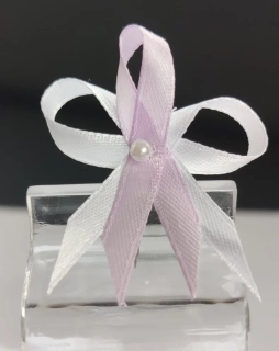 Vývazek bílo-fialový